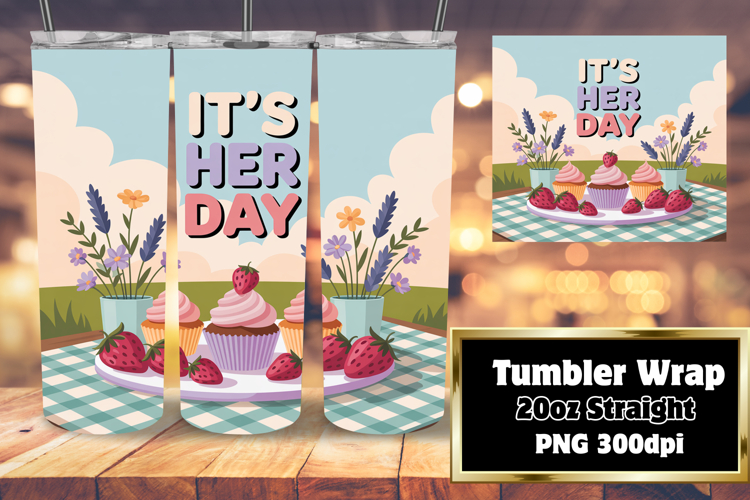 20oz Tumbler Graphics for Every Style , Girl Quote