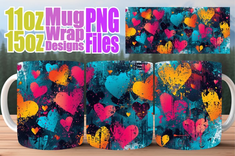 Valentine's Bliss in Mug Pattern example image 1