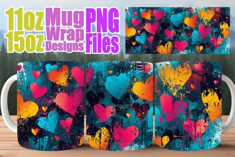 Valentine's Bliss in Mug Pattern