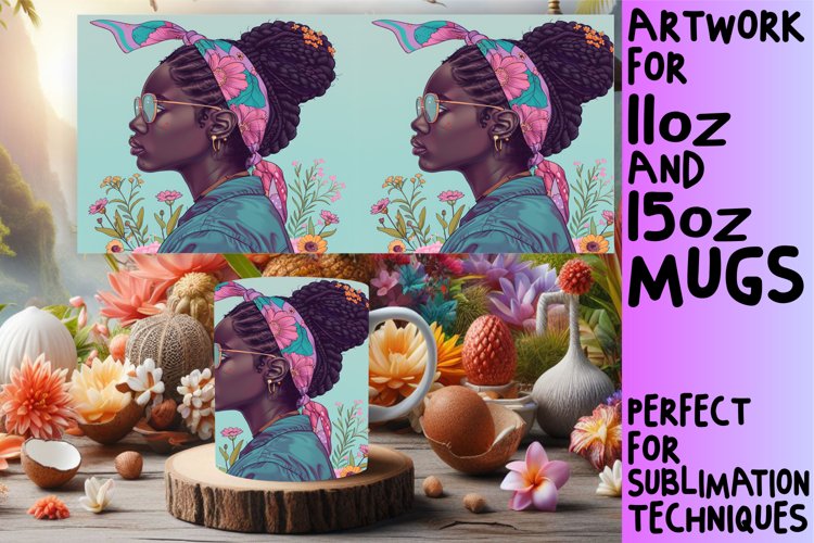 Black Girl Afro Png Image 13