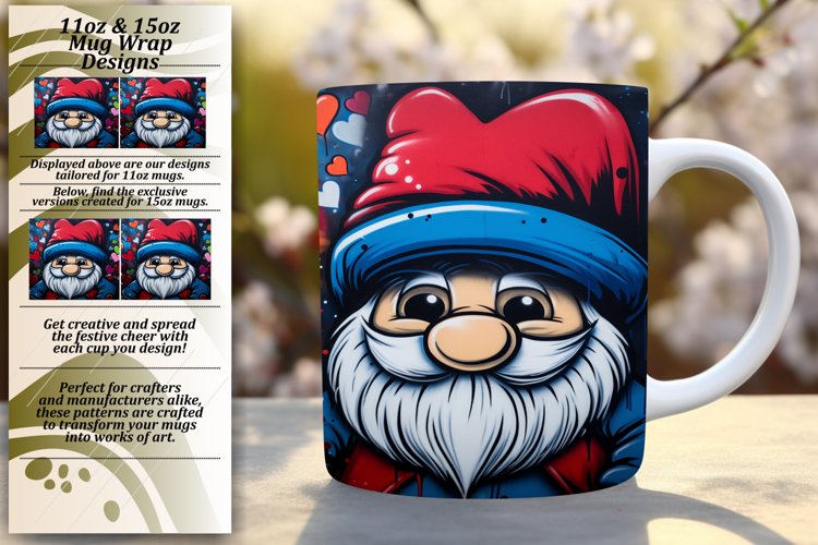 Heartwarming Gnome Duos: Mug Wrap Enchantment