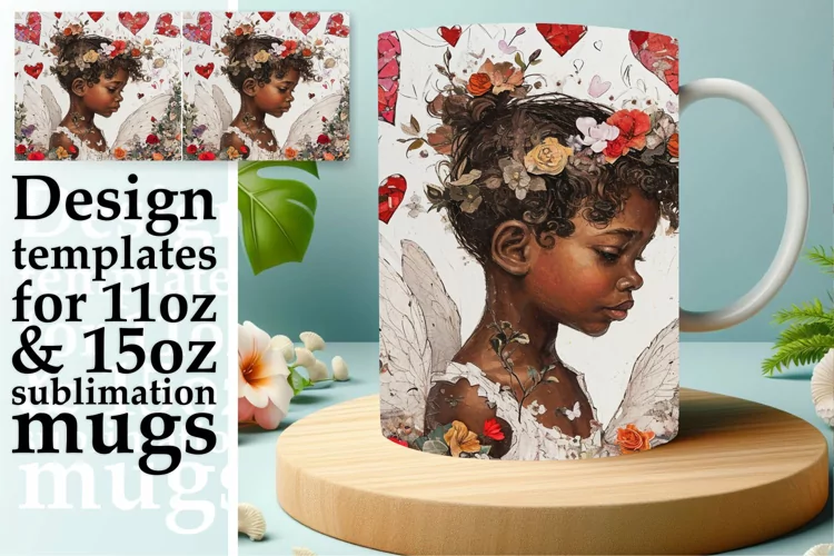 Dreamy Valentine's Mug Sublimation