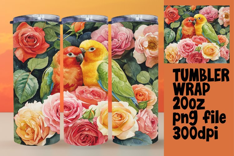 Feathered Splendor Tumbler - 20oz