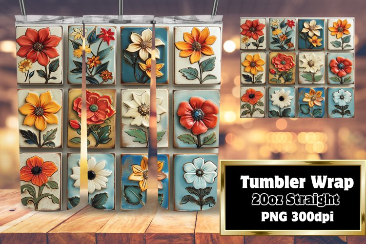 Sublimation Tumbler Wraps