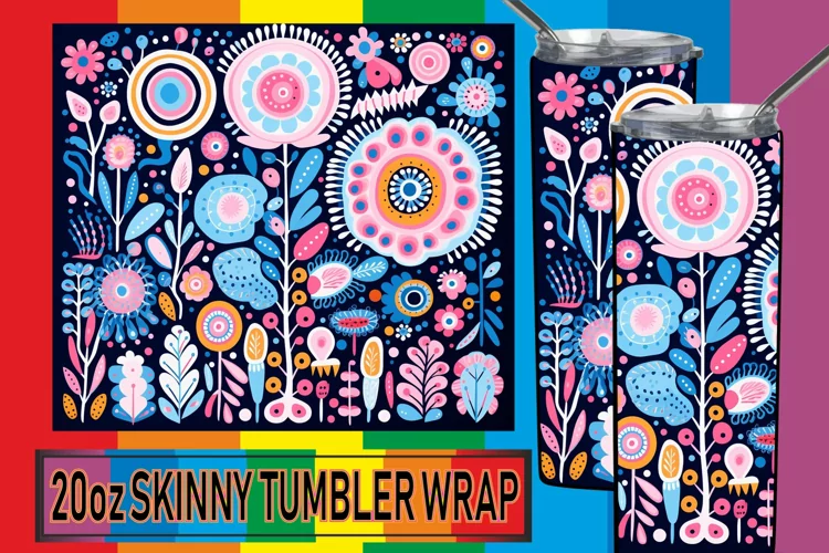 Watercolor Wonderworld: Sublimation Tumbler Art