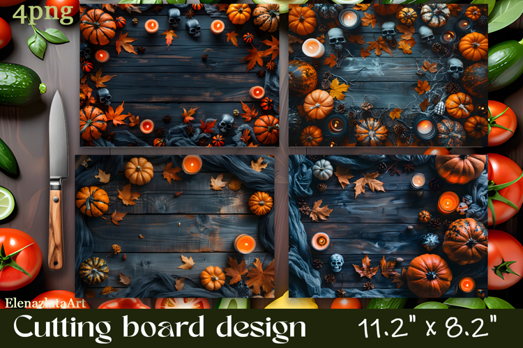 FOOD cutting board sublimation PNG