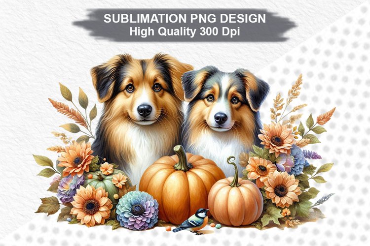 Halloween Dog - Halloween clipart Sublimation PNG Design