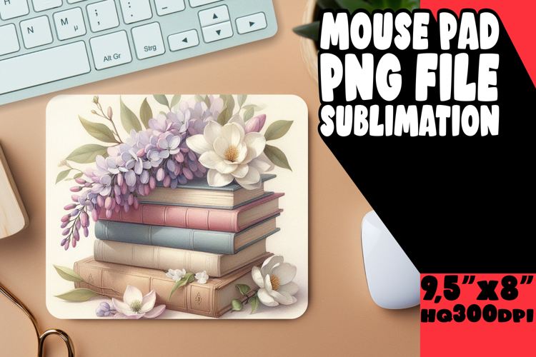 Unique Desk Pad Design Sublimation, Books