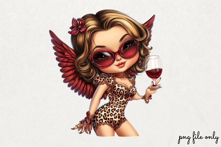 Lazy Sassy Angle for Valentine Clipart PNG