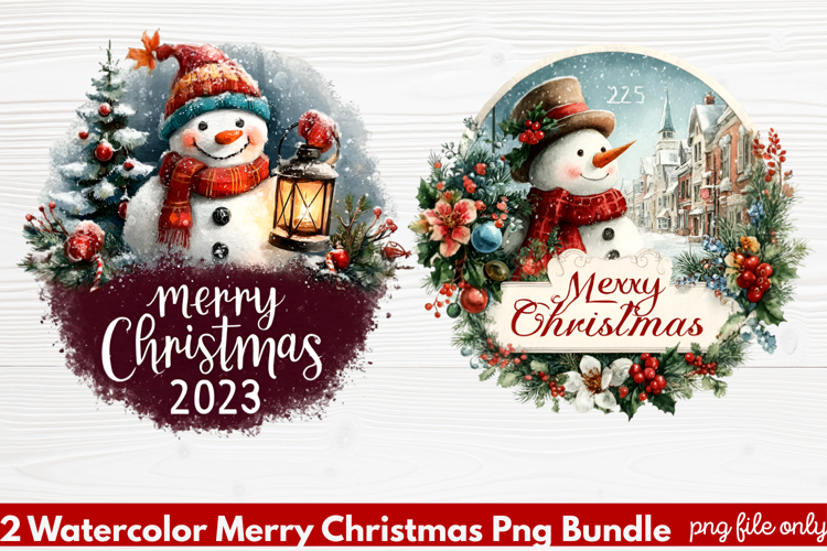 Christmas Watercolor Clipart Image 10