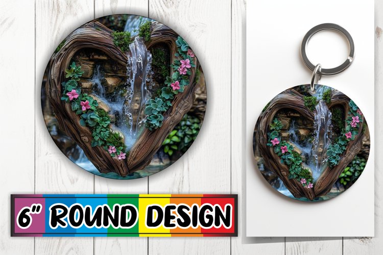 Floral Harmony Sublimation Summer Splendor example image 1