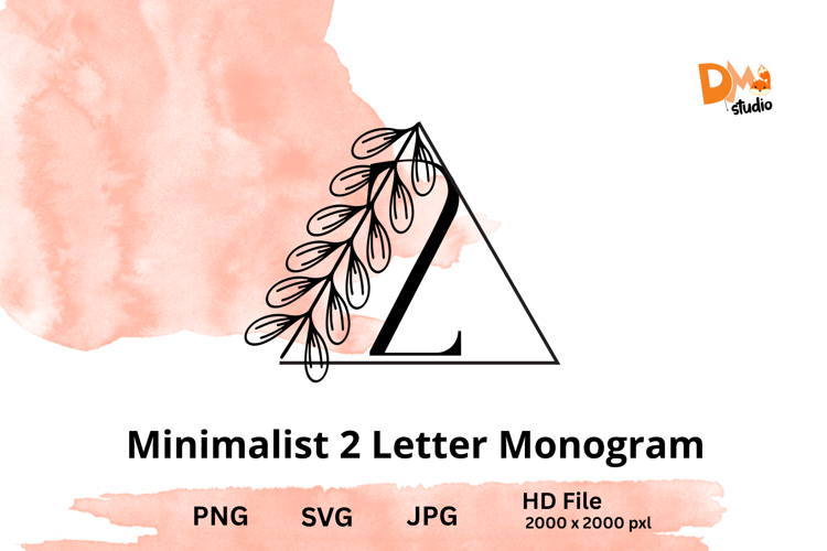 Minimalist Letter Monogram