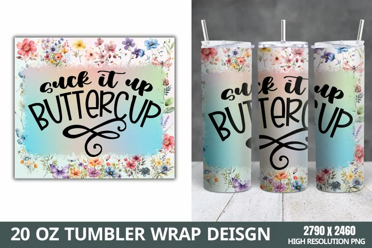 Funny Quotes 20oz Skinny Tumbler Sublimation,