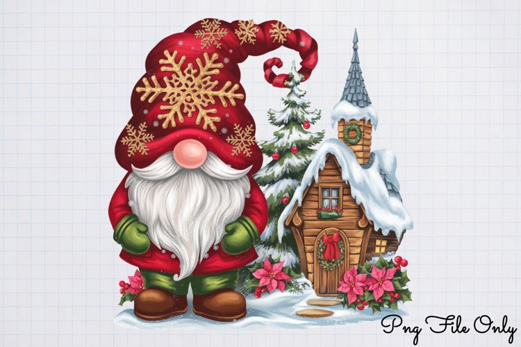 Christmas Gnome Clipart Image 14