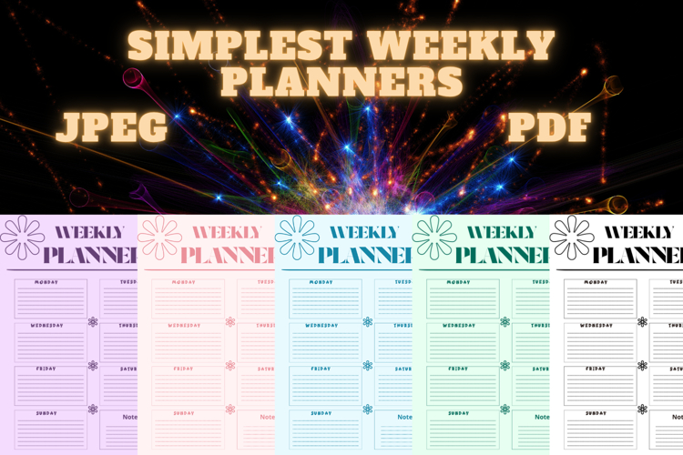 best simplest weekly planner freebie 62,free Weekly planner