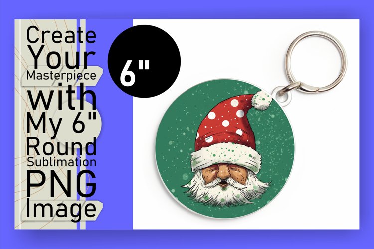 Playful Winter Circle Designs example image 1