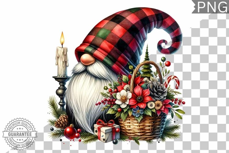 Christmas Gnome Clipart Image 23