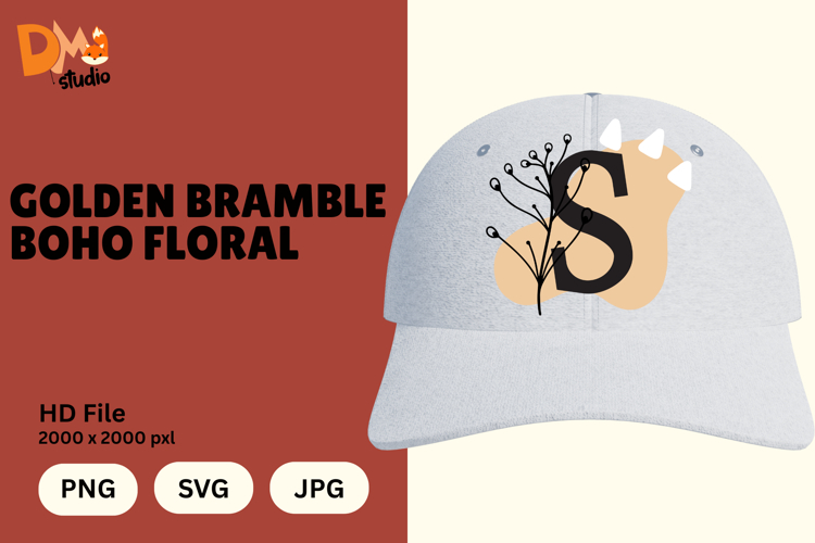 Floral Letter Svg Image 8