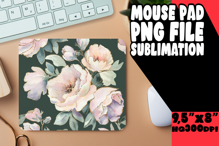 VIBRANT desk PAD Gift Ideas, Flower Pattern