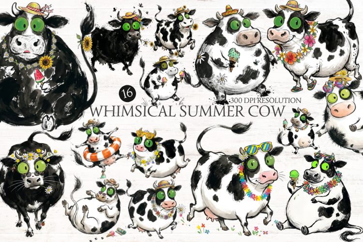 Cute Cow Clipart Image 22