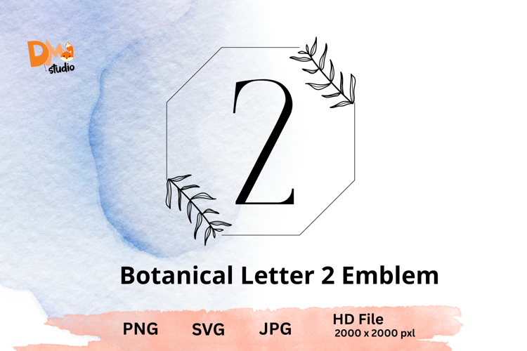 Floral Letter Svg Image 8