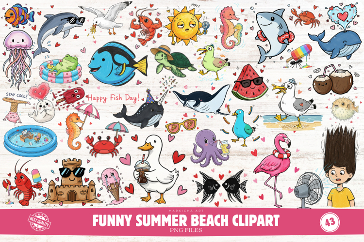 Beach Summer Clipart Image 14