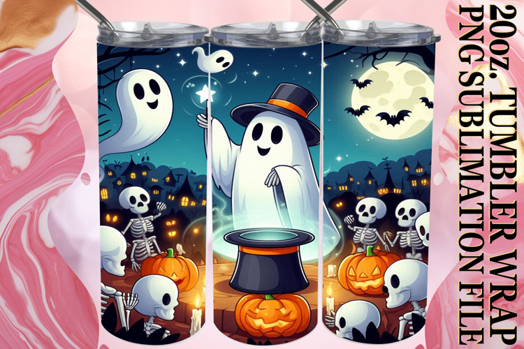 Halloween Tumbler Wrap Image 5