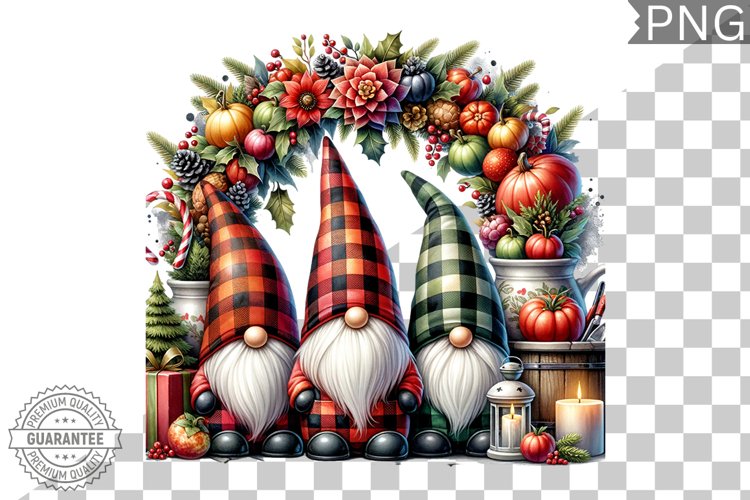 Christmas Gnome Clipart Image 12