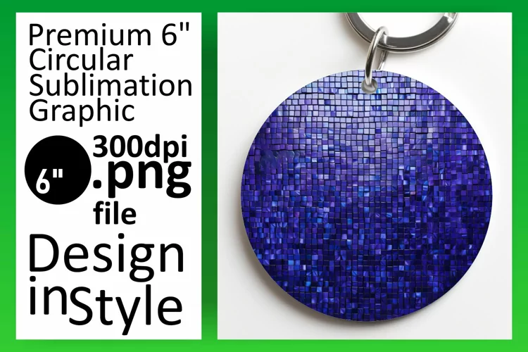 Lustrous Glittery Creations with Sublimation Magic