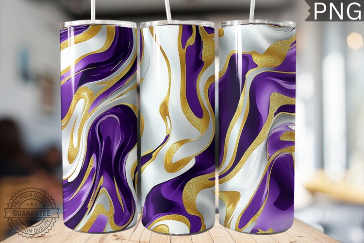 Abstract Pattern Tumbler Warp - High Quality 300 Dpi example image 1