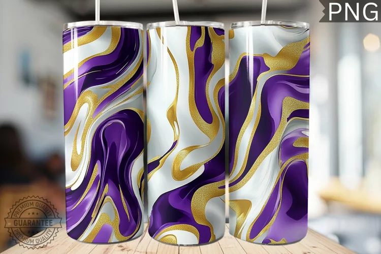 Abstract Pattern Tumbler Warp - High Quality 300 Dpi