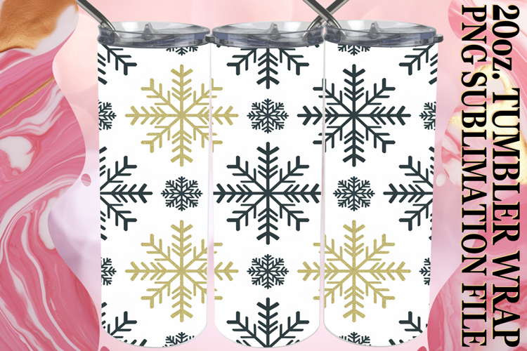 Christmas Tumbler Wrap