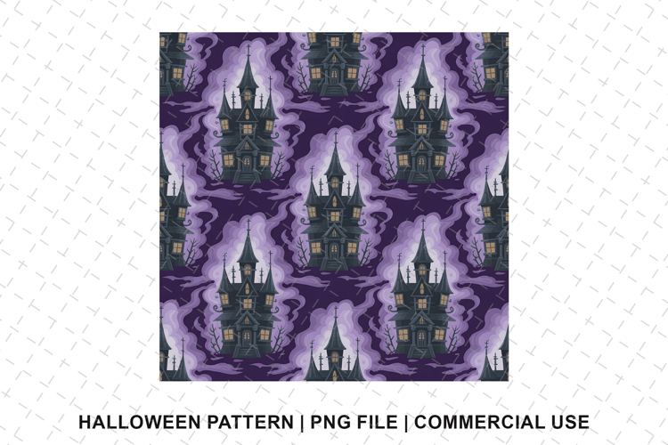 Halloween Seamless Pattern Image 16
