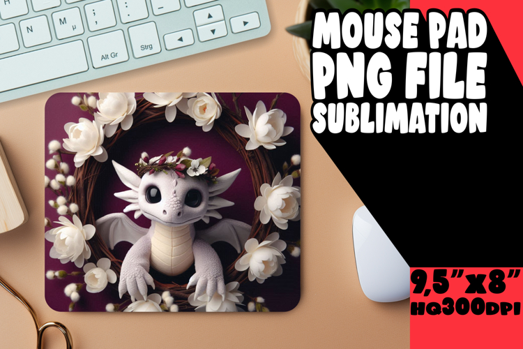 RADIANT MOUSE PAD ARTISTIC STYLE, Dragon