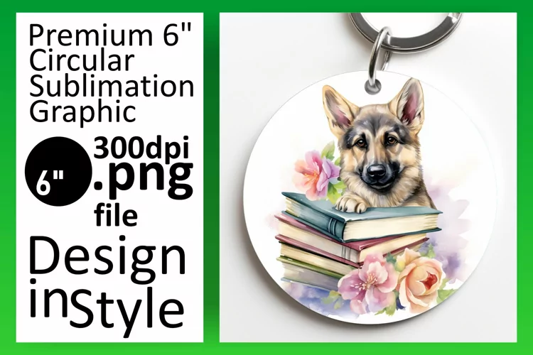 Storybook Charm: Animal & Floral Ornament PNG
