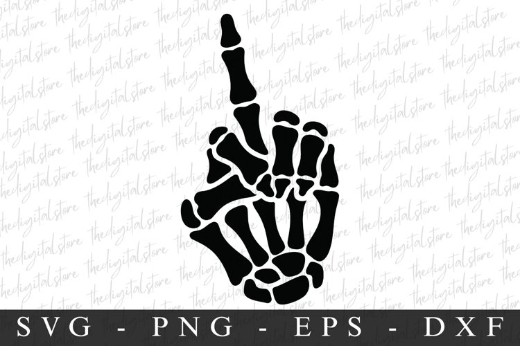 Middle Finger Svg Image 6