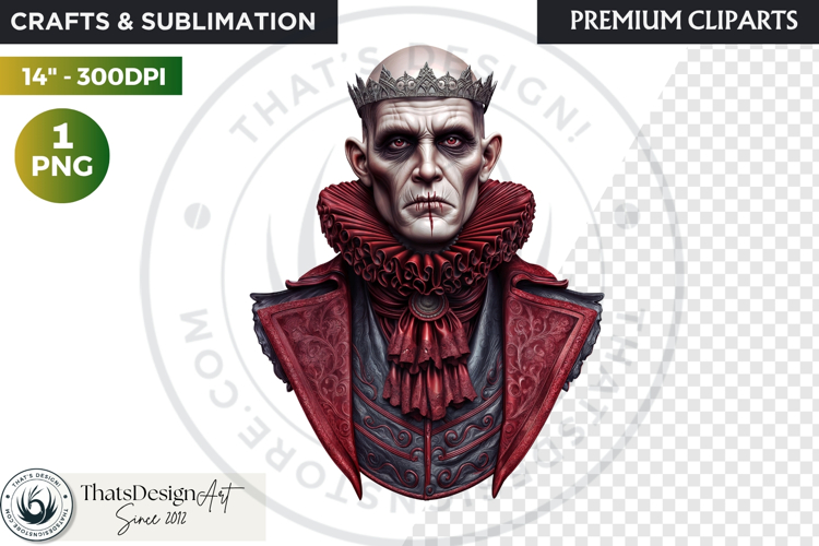 Fantasy Ruler Clipart PNG, Fantasy King & Queen Portrait