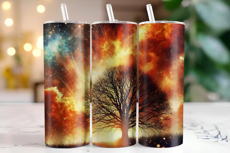 Tree Tumbler Wrap | Sublimation | Tumblers