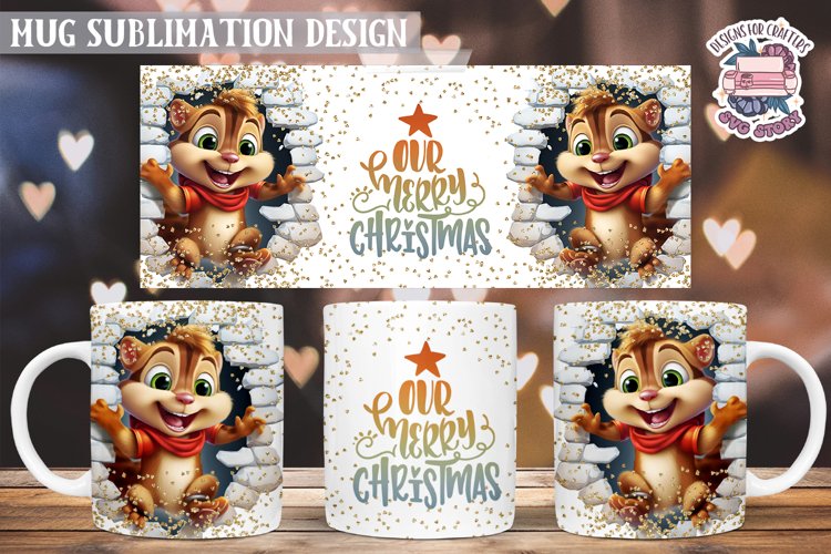 3D Christmas SVG Image 2