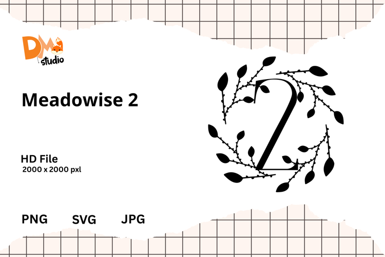 Floral Monogram Letter Svg Image 20