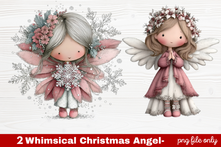 Christmas Angel Clipart Image 15
