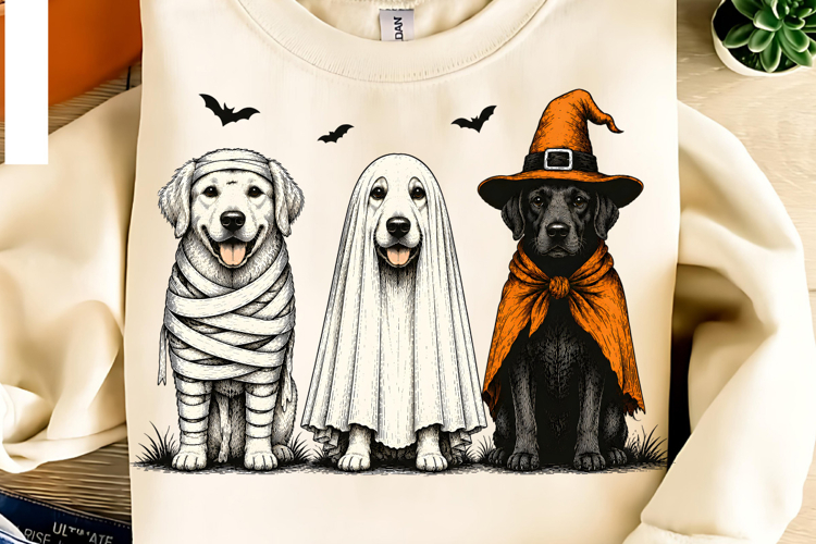 Trending Halloween PNG, Spooky Season PNG, Halloween Dog PNG