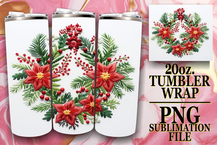 Christmas Tumbler Wrap Image 13