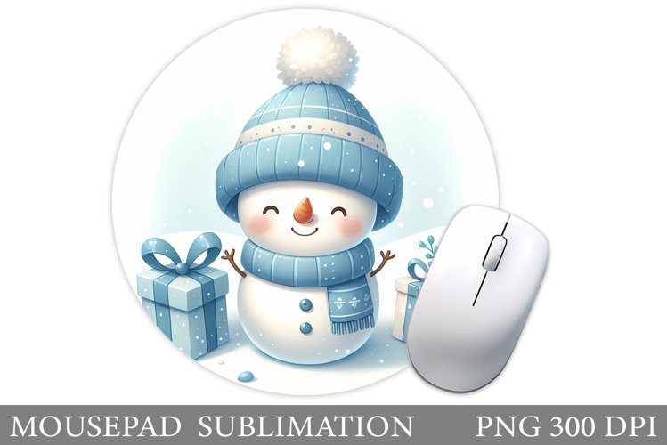 Cute Snowman Clipart Image 16