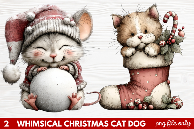 Christmas Dog Clipart