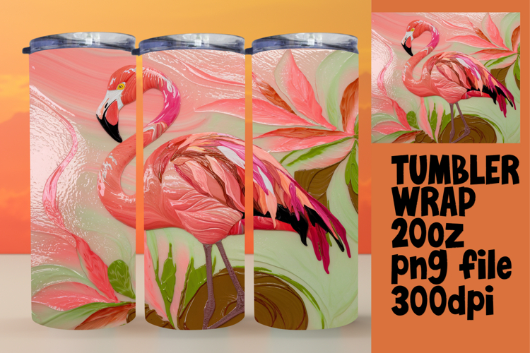 Cute Flamingo Clipart Image 24