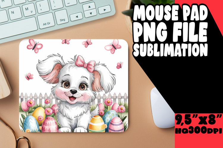 Unique Mouse Mat Sublimation Style, Cute Easter