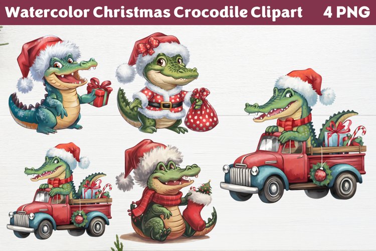 Christmas Watercolor Png Image 7