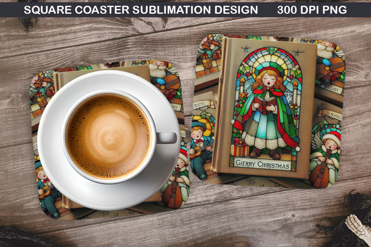 Christian Coaster Sublimation, Christian Coaster PNG Design