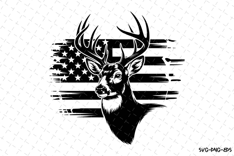 Deer Silhouette Svg Image 17
